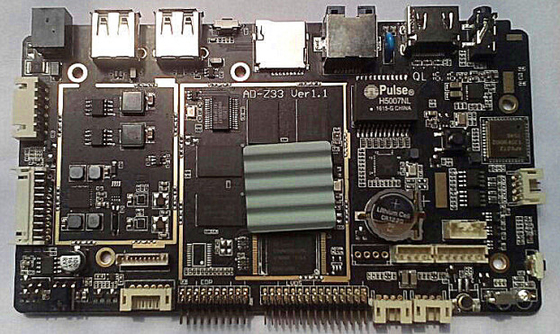 Elektromagnetische kapazitive Antinote AC100-240V 50-60HZ Viererkabel-Kern-Linux-Brett-RK3288