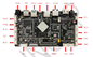 Rk3566 Embedded Arm Board WIFI BT LAN 4G POE Arm Werbetafel USB UART RTC G-Sensor