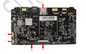 Rk3566 Embedded Arm Board WIFI BT LAN 4G POE Arm Werbetafel USB UART RTC G-Sensor