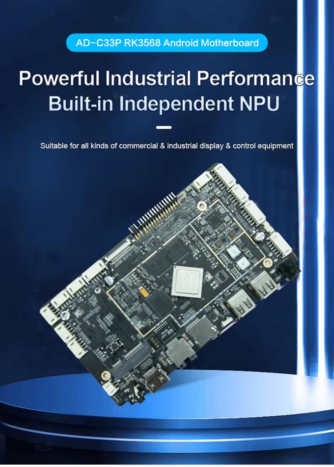 Anpassbares RK3568 Android-Mutterbrett mit Touchscreen und mehreren Display-Optionen für eingebettete ARM-Boards 2