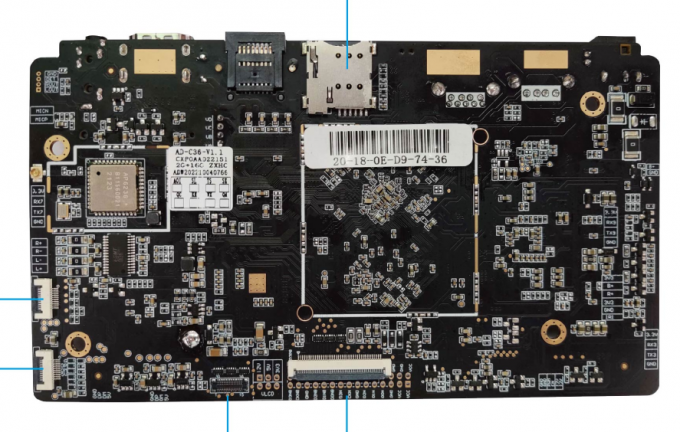 RK3566 Quad-Core Industrie-Board für intelligente Fernnetzwerksteuerung in Bildungsvideo-Terminals 1
