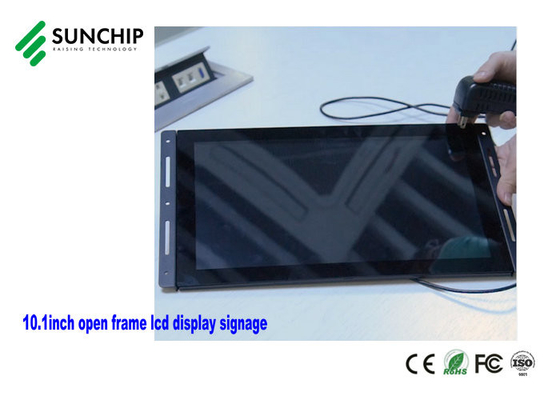 Metallkasten-industrieller offener Rahmen LCD-Monitor wechselwirkend für Werbung AIO