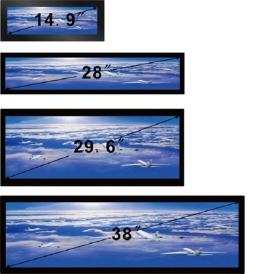 Werbung ausgedehnter LCD-Anzeigen-multi Größen-Werbungs-Schirm Bluetooth 4,0