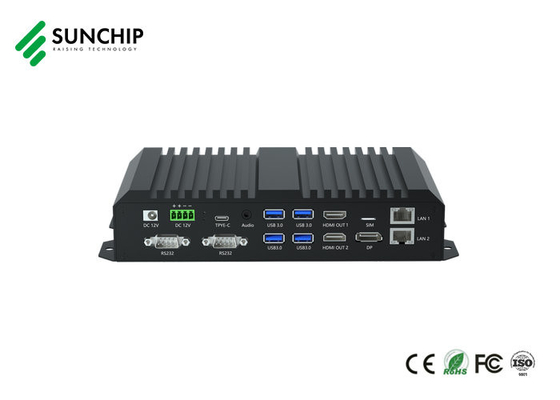 Erweiterter Energieverwaltung RK3588 Media Player mit Android 12 OS und Dual 1000M LAN