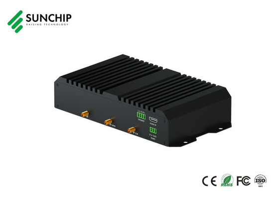 RK3588 CPU Edge Computing Device Metallmediaspieler mit optionalem POE GPS für KI-Industriegerät