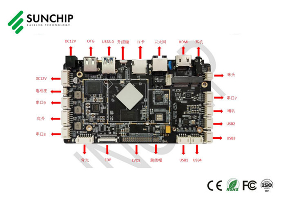 eingebettete ARM-Board mit RK3566 Quad-Core-Prozessor für Hochleistungs-Industrieanwendungen