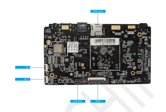Rockchip RK3566 Entwicklungs-Board Android 11 Embedded ARM Board Unterstützung für WIFI BT LAN 4G Lte