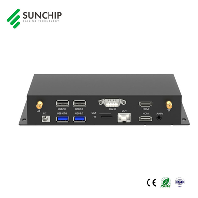 RK3568 Quad-Core Android Media Player mit HD MI Display und mehreren interaktiven Modi für verschiedene Anwendungen