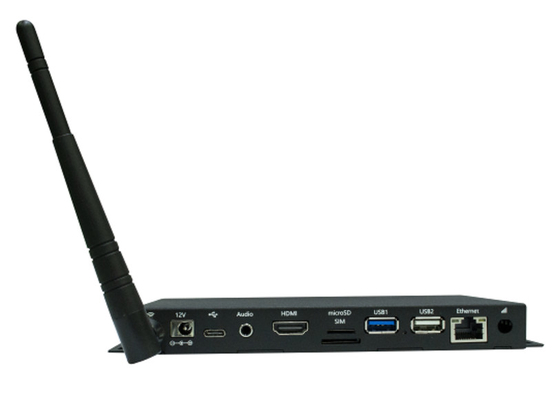 RK3399 Hexa-Core 4K Media Player Box HD Out WIFI Bluetooth Ethernet Optional 4G PCIE Funktion
