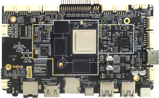 RK3588 4GB RAM 64GB ROM 6TOPs NPU Industrie-Mutterplatten für Koisk Touchscreen