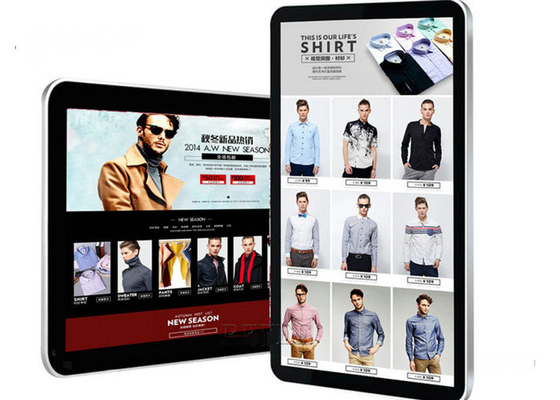 Schwarzen Gehäuse 21,5 Zoll Android All-in-one LCD Interaktive Digitale Beschilderung mit Touch