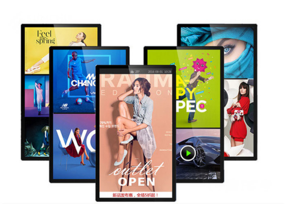 Interaktive digitale Beschilderung mit LCD-Bildschirm Android-Board und 2k / 4k Auflösung