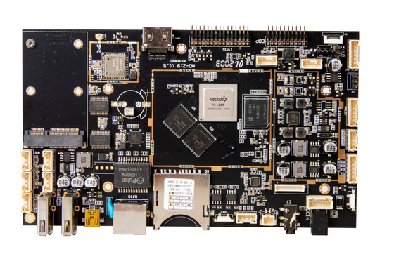 RK3288 Embedded System Board Android OS mit DC-In LVDS HD-Doppelschirmoberfläche