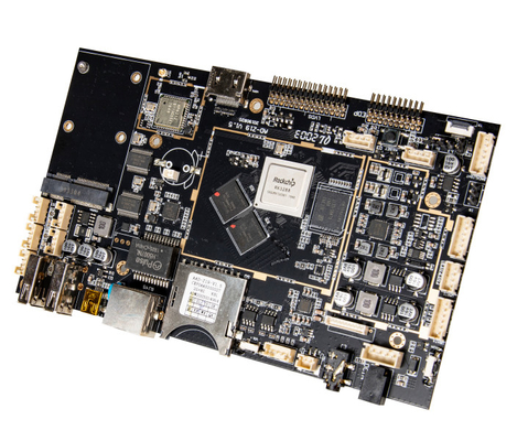 RK3288 Embedded System Board Android OS mit DC-In LVDS HD-Doppelschirmoberfläche