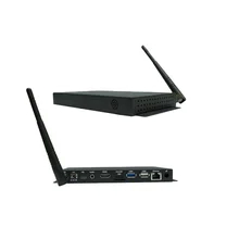 Black Media Player Netzwerk Android Digital Signage Player RK3288 Vierkern 4K