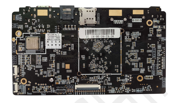 RK3566 Industrie-Mutterplatten PCBA Android11 eingebettete Mutterplatten für KI-Digitalroboter