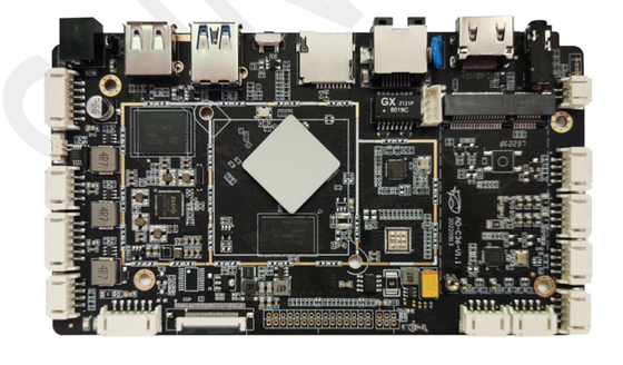 RK3566 RK3568 Vierkern-Embedded Board LVDS EDP 4G LTE Ethernet Android-Mutterplatte für LCD-Digital Signage