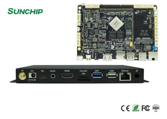 Android 7.1 Media Player mit Video-Decoder unterstützt *.mkv RK3288 Vierkern-Cortex-A17 1.8G CPU