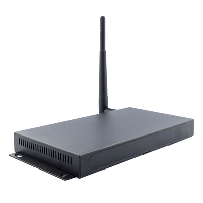4K High-Definition Embedded System Board SUNCHIP Android Digital Signage Display Box Schwarz für Werbung