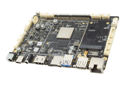 RK3399 Sechskern-Industrial ARM Board 4+32GB Android 10 Betriebssystem für LCD-Kommerzdisplays verwendet