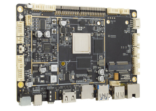 RK3399 Sechskern-Industrial ARM Board 4+32GB Android 10 Betriebssystem für LCD-Kommerzdisplays verwendet