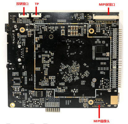 Eingebettete ARM-Board für intelligente industrielle Steuerung RK3566 Vierkern-CPU Android 11 System Mehrfach-Display-Schnittstellen